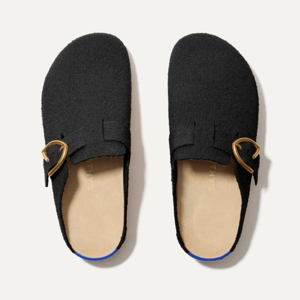 rothys boucle buckle clogs